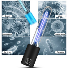 Load image into Gallery viewer, Rechargeable Ultraviolet UV Sterilizer Lamp - Light Tube Bulb Disinfection Bactericidal Lamp Ozone Sterilizer Mites Lights
