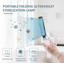 Load image into Gallery viewer, Portable Ultraviolet UV Germicidal Sterilizer Light - Portable UV Disinfection Sterilizer Lamp 2W USB/Battery Power Holding Ultraviolet Lamps
