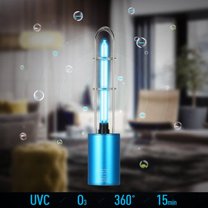 Rechargeable Ultraviolet UV Sterilizer Lamp - Light Tube Bulb Disinfection Bactericidal Lamp Ozone Sterilizer Mites Lights